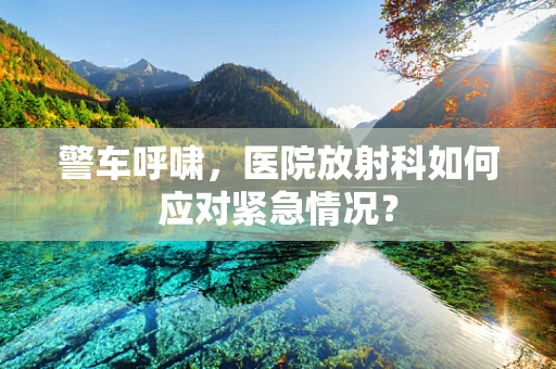 警车呼啸，医院放射科如何应对紧急情况？
