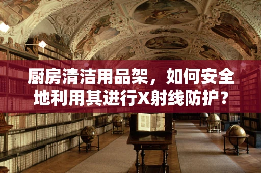 厨房清洁用品架，如何安全地利用其进行X射线防护？
