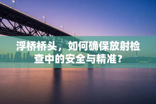浮桥桥头，如何确保放射检查中的安全与精准？