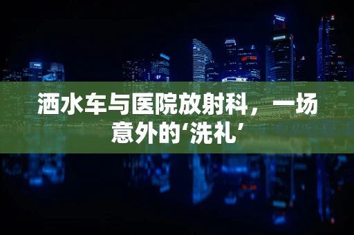 洒水车与医院放射科，一场意外的‘洗礼’