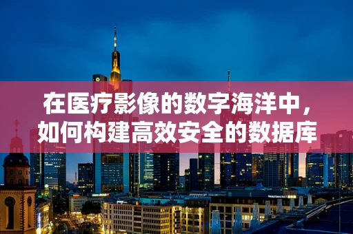 在医疗影像的数字海洋中，如何构建高效安全的数据库？