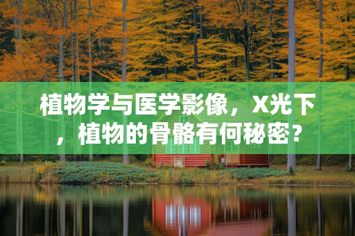 植物学与医学影像，X光下，植物的骨骼有何秘密？