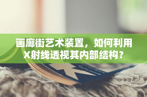 画廊街艺术装置，如何利用X射线透视其内部结构？