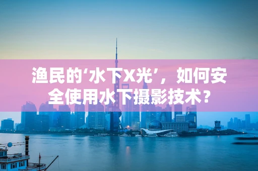 渔民的‘水下X光’，如何安全使用水下摄影技术？