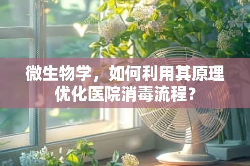 微生物学，如何利用其原理优化医院消毒流程？