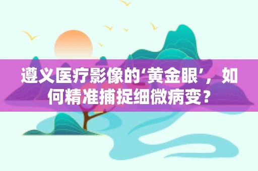 遵义医疗影像的‘黄金眼’，如何精准捕捉细微病变？