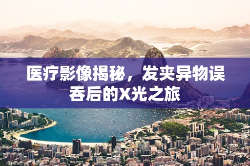 医疗影像揭秘，发夹异物误吞后的X光之旅