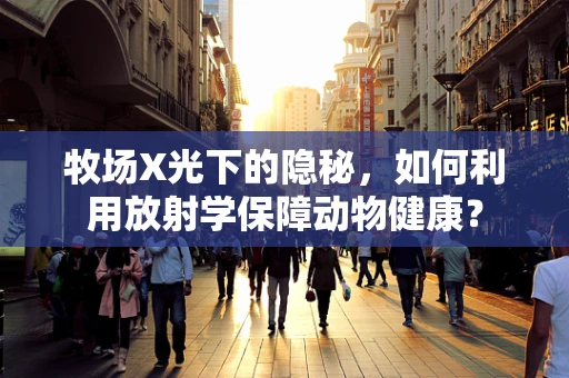 牧场X光下的隐秘，如何利用放射学保障动物健康？