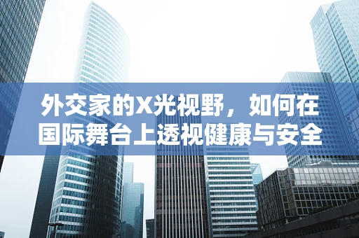 外交家的X光视野，如何在国际舞台上透视健康与安全？