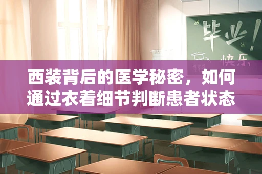 西装背后的医学秘密，如何通过衣着细节判断患者状态？