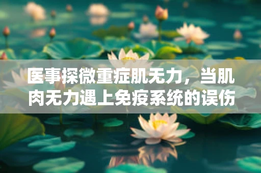 医事探微重症肌无力，当肌肉无力遇上免疫系统的误伤