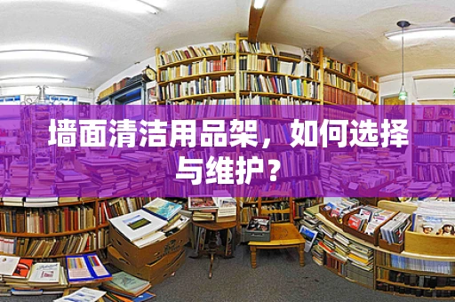 墙面清洁用品架，如何选择与维护？