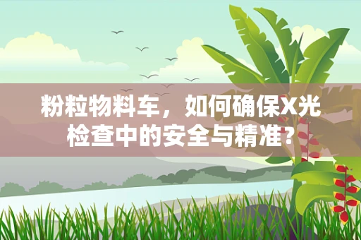 粉粒物料车，如何确保X光检查中的安全与精准？