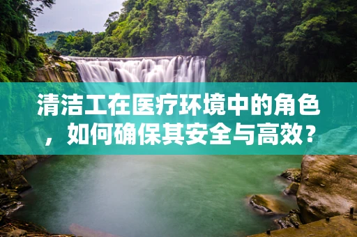 清洁工在医疗环境中的角色，如何确保其安全与高效？