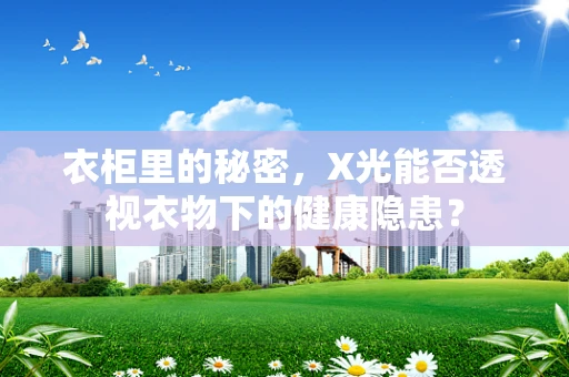 衣柜里的秘密，X光能否透视衣物下的健康隐患？