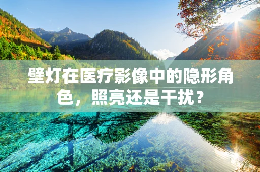 壁灯在医疗影像中的隐形角色，照亮还是干扰？