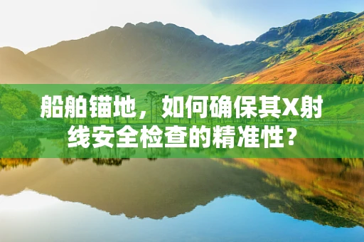 船舶锚地，如何确保其X射线安全检查的精准性？